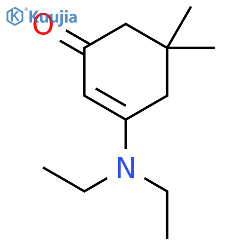 2-Cyclohexen-1-one,3-(diethylamino)-5,5-dimethyl- structure