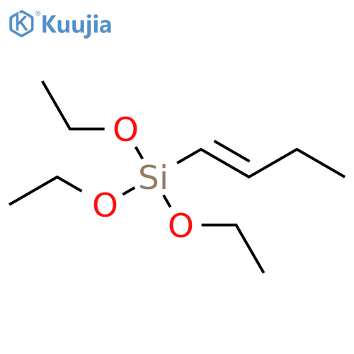 Silane, 1-butenyltriethoxy-, (E)- (9CI) structure