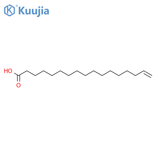 16-Heptadecenoic acid structure