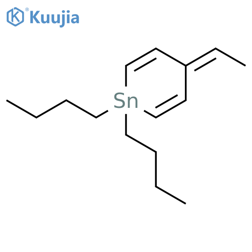 STANNIN, 1,1-DIBUTYL-4-ETHYLIDENE-1,4-DIHYDRO- structure