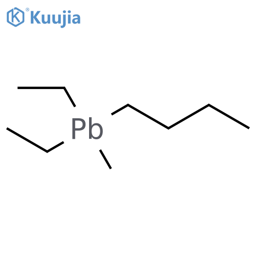 Plumbane, butyldiethylmethyl- structure
