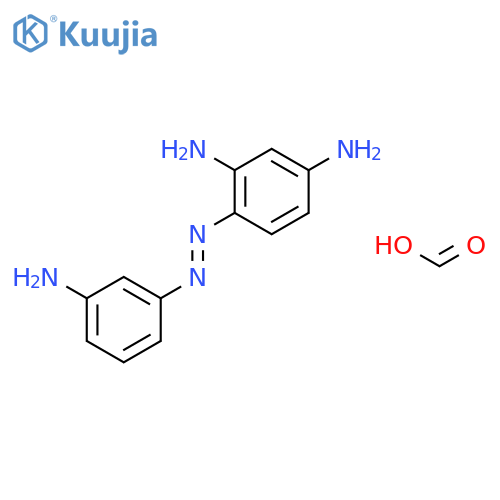 formic acid, compound with 4-[(m-aminophenyl)azo]benzene-1,3-diamine (1:1) structure