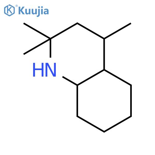 2,2,4-trimethyl-decahydroquinoline structure