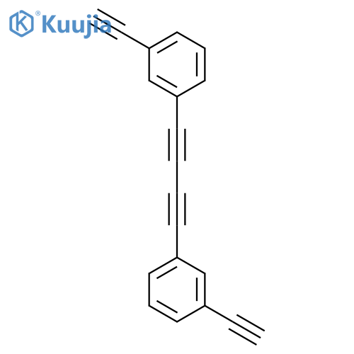 BENZENE, 1,1'-(1,3-BUTADIYNE-1,4-DIYL)BIS[3-ETHYNYL- structure