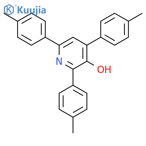 3-Pyridinol, 2,4,6-tris(4-methylphenyl)- structure