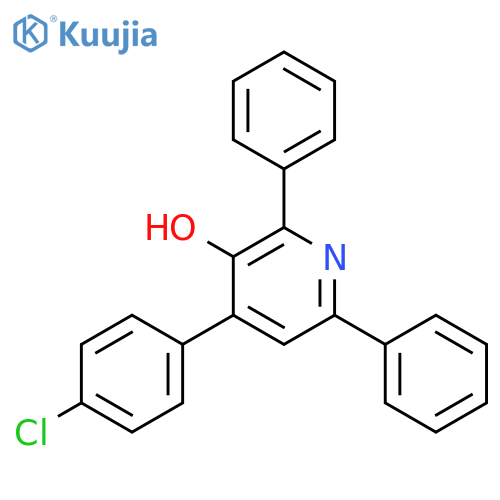 3-Pyridinyloxy, 4-(4-chlorophenyl)-2,6-diphenyl- structure