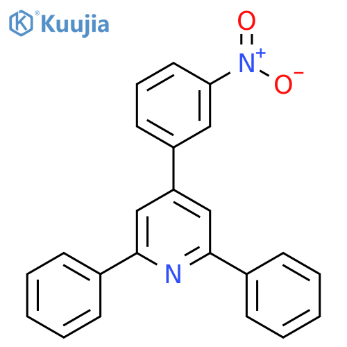 Pyridine, 4-(3-nitrophenyl)-2,6-diphenyl- structure