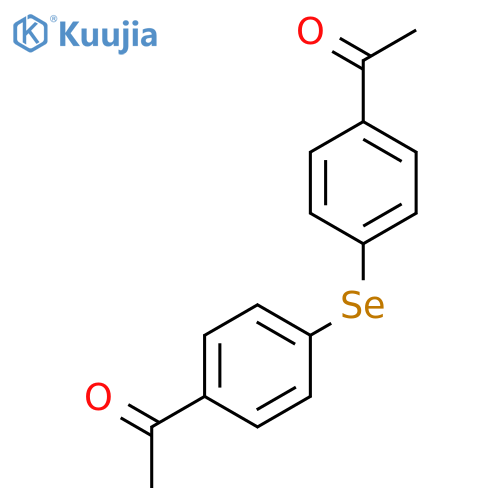 Ethanone, 1,1'-(selenodi-4,1-phenylene)bis- structure