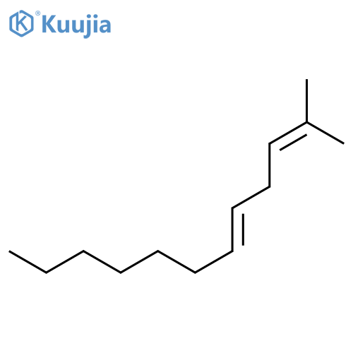 2,5-Dodecadiene, 2-methyl-, (5E)- structure