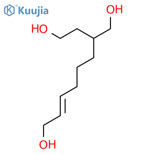 2-Nonene-1,9-diol, 7-(hydroxymethyl)- structure