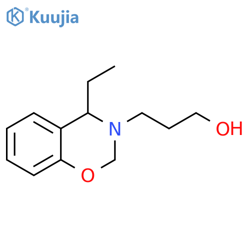 2H-1,3-Benzoxazine-3(4H)-propanol,4-ethyl-,(+)-(9CI) structure