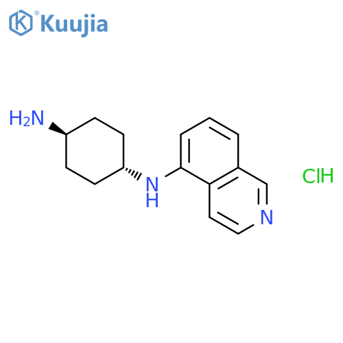 1,4-CYCLOHEXANEDIAMINE, N-5-ISOQUINOLINYL-, HYDROCHLORIDE, TRANS- structure