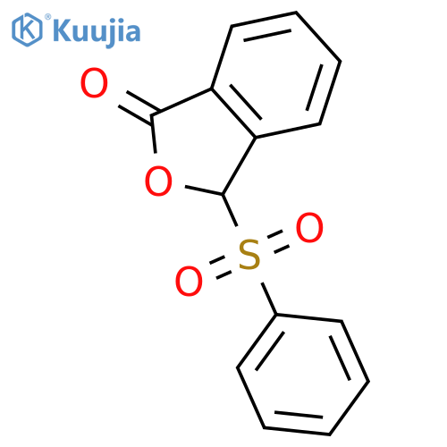 1(3H)-Isobenzofuranone, 3-(phenylsulfonyl)- structure