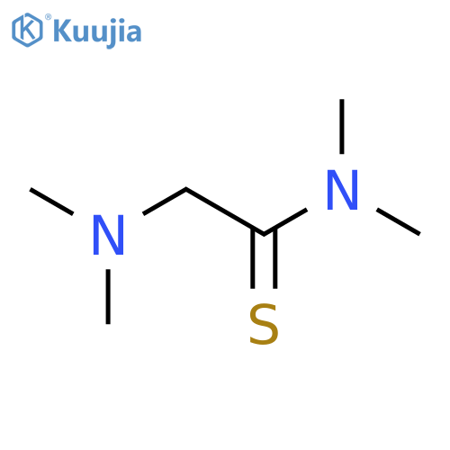 Ethanethioamide, 2-(dimethylamino)-N,N-dimethyl- structure