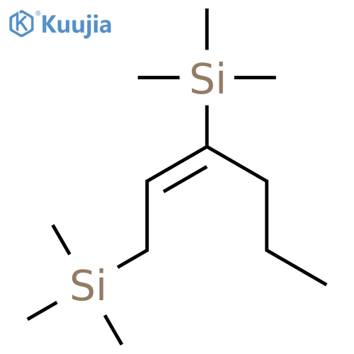 Silane, (1-propyl-1-propene-1,3-diyl)bis[trimethyl- structure