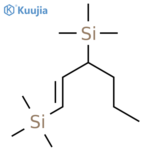 SILANE, (3-PROPYL-1-PROPENE-1,3-DIYL)BIS[TRIMETHYL- structure