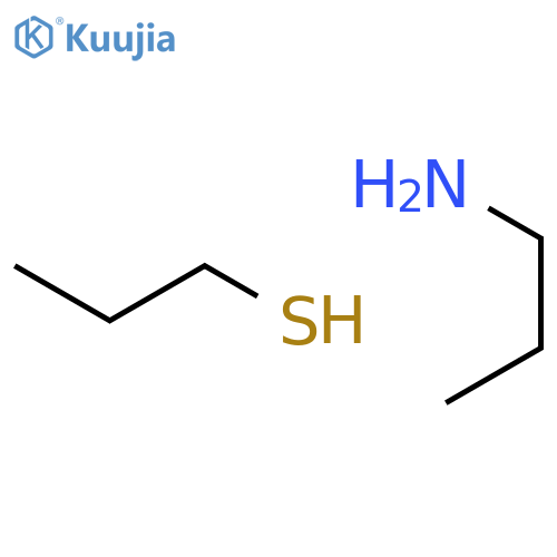 1-Propanethiol, compd. with 1-propanamine (1:1) structure