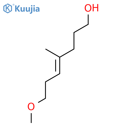 4-Hepten-1-ol, 7-methoxy-4-methyl- structure