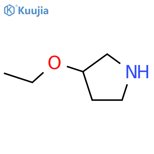 (3R)-3-ethoxypyrrolidine structure