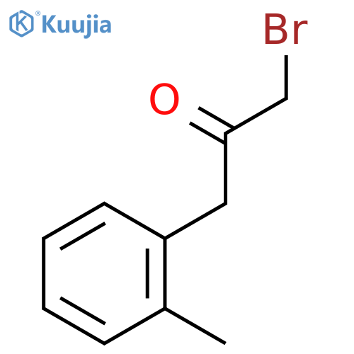 2-Propanone, 1-bromo-3-(2-methylphenyl)- structure