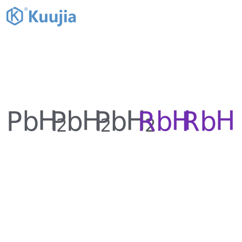 Lead, compd. with rubidium (3:2) structure