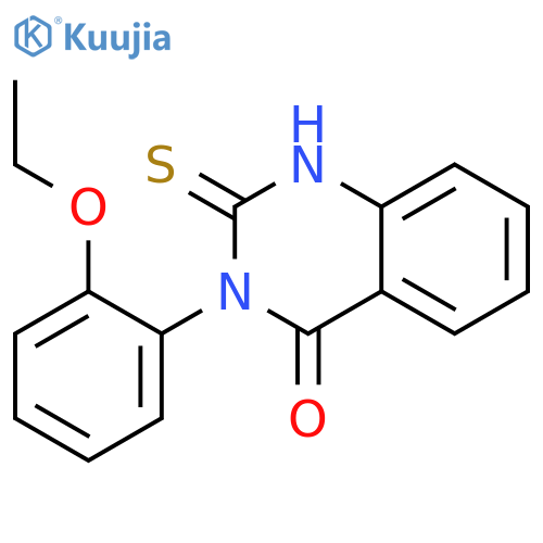 3-(2-Ethoxyphenyl)-2-sulfanyl-3,4-dihydroquinazolin-4-one structure