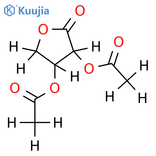Lactone,di-Ac-(2RS,3RS)-2,3,4-Trihydroxybutanoic acid structure