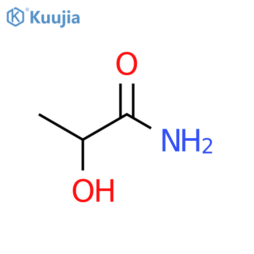 Propanamide, 2-hydroxy- structure