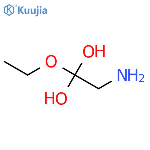 1,1-ETHANEDIOL, 2-AMINO-1-ETHOXY- structure