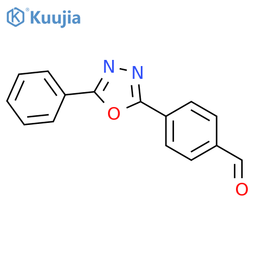 4-(5-Phenyl-1,3,4-oxadiazol-2-yl)benzaldehyde structure