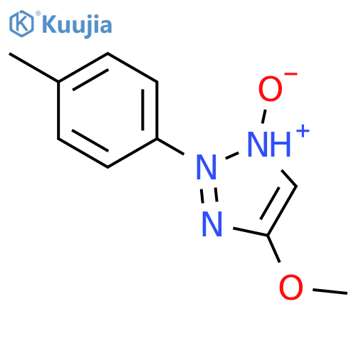 2H-1,2,3-TRIAZOLE, 4-METHOXY-2-(4-METHYLPHENYL)-, 1-OXIDE structure