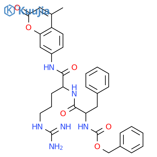 Z-Phe-Arg-AMC·HCl structure