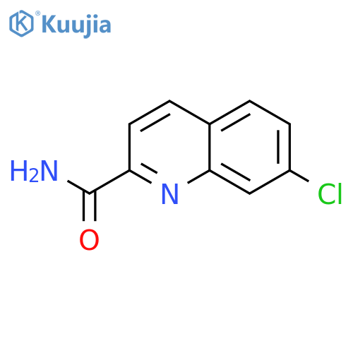 7-chloroquinoline-2-carboxamide structure