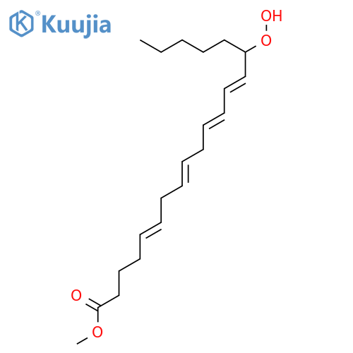 5,8,11,13-Eicosatetraenoic acid, 15-hydroperoxy-, methyl ester structure