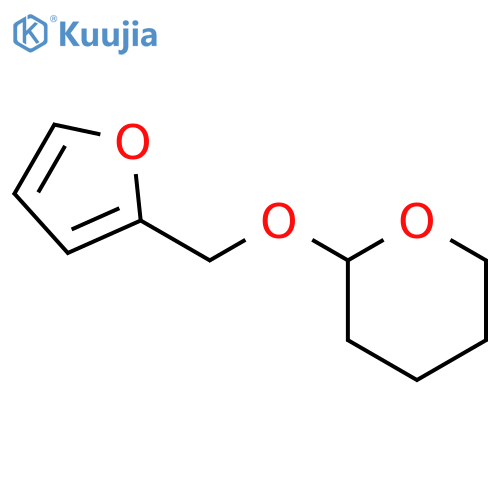 2H-Pyran, 2-(2-furanylmethoxy)tetrahydro- structure