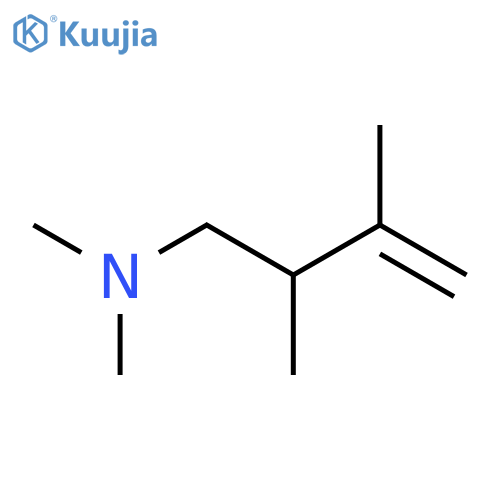 3-Buten-1-amine, N,N,2,3-tetramethyl- structure
