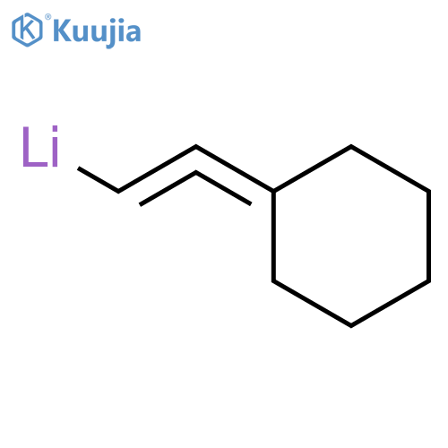 Lithium, (cyclohexylideneethenyl)- structure