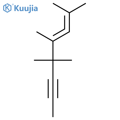 2,3-OCTADIEN-6-YNE, 2,4,5,5-TETRAMETHYL- structure