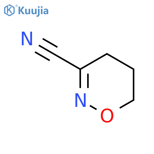 4H-1,2-OXAZINE-3-CARBONITRILE, 5,6-DIHYDRO- structure