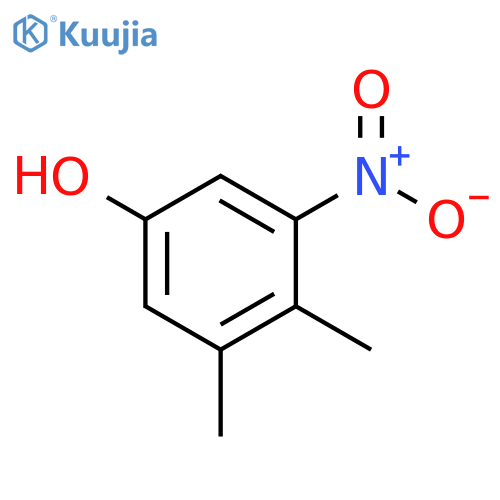 3,4-Dimethyl-5-nitrophenol structure