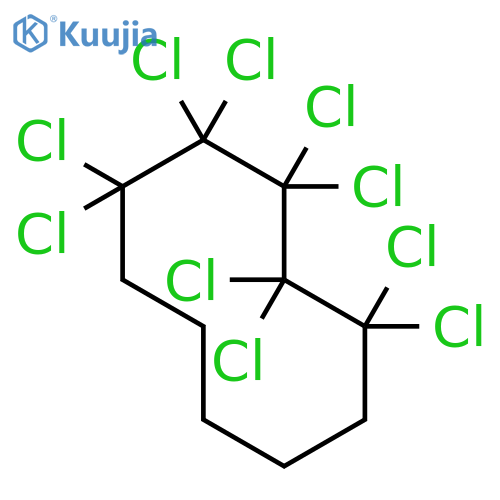 Cyclodecane, decachloro- structure
