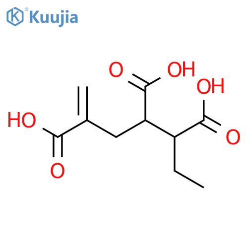 1-Heptene-2,4,5-tricarboxylic acid structure
