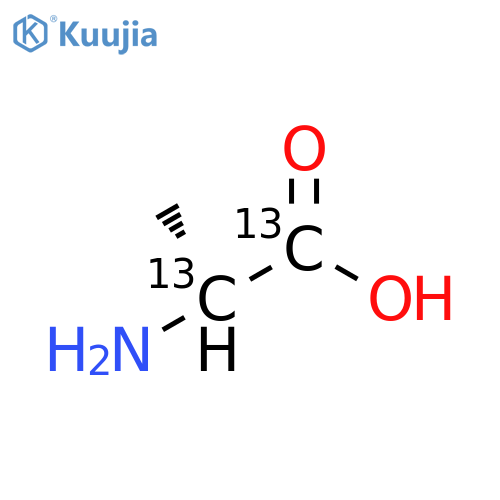 L-Alanine-13C2 structure