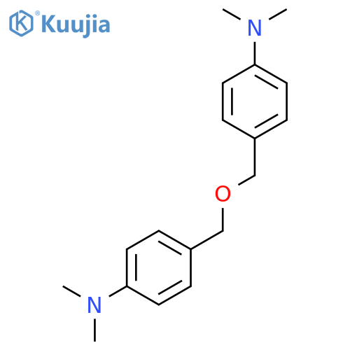 Benzenamine, 4,4'-[oxybis(methylene)]bis[N,N-dimethyl- structure