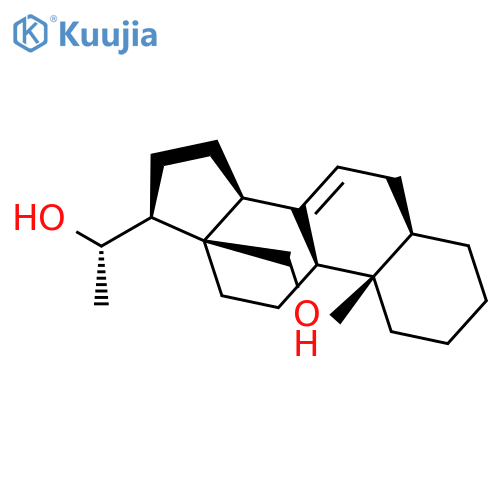 Pregn-7-ene-18,20-diol, (5a,20S)- structure
