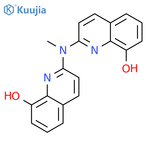 2,2'-(Methylimino)diquinolin-8-ol structure