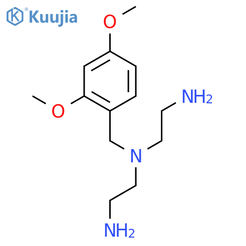 1,2-Ethanediamine, N-(2-aminoethyl)-N-[(2,4-dimethoxyphenyl)methyl]- structure