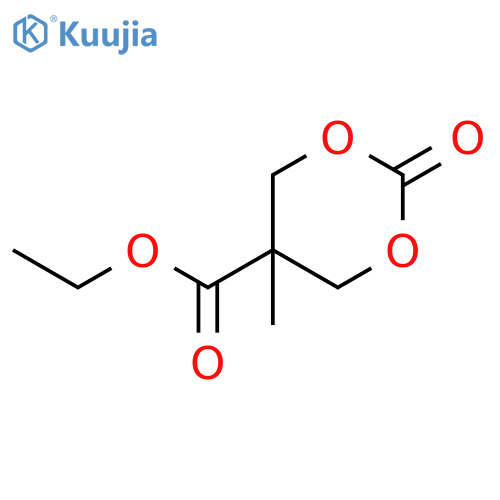 1,3-Dioxane-5-carboxylic acid, 5-methyl-2-oxo-, ethyl ester structure