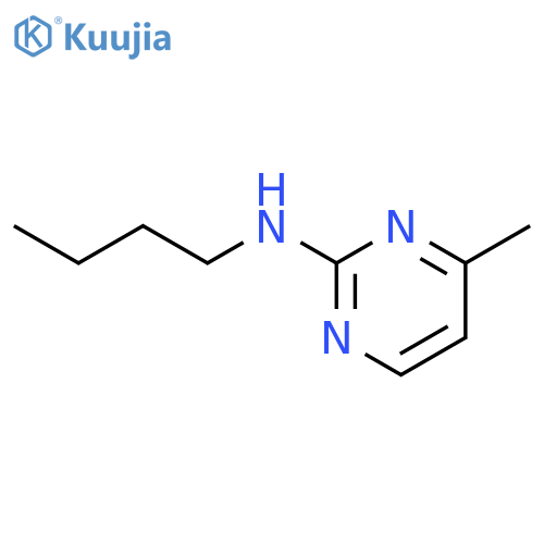 2-Pyrimidinamine, N-butyl-4-methyl- structure