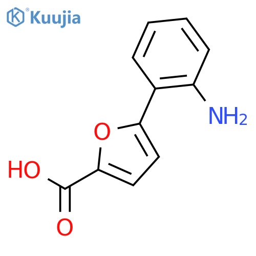 5-(2-aminophenyl)furan-2-carboxylic acid structure